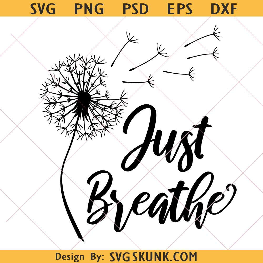 Dandelion just breath svg-01 Dandelion just breath svg