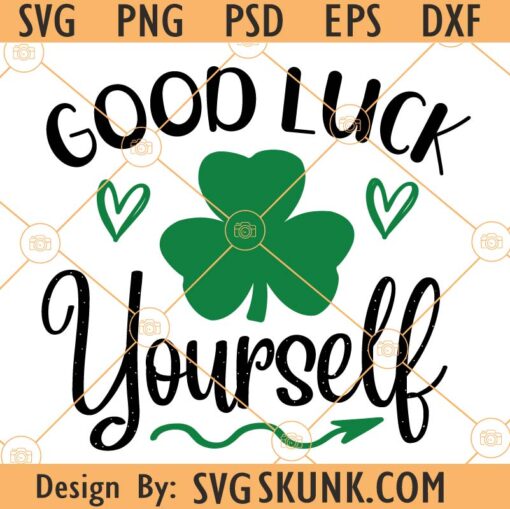 Good luck yourself svg