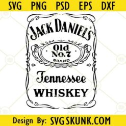 Jack daniel tennesse whiskey svg