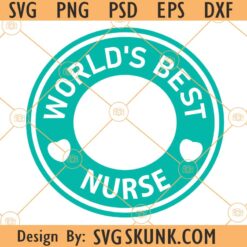 World's best nurse svg