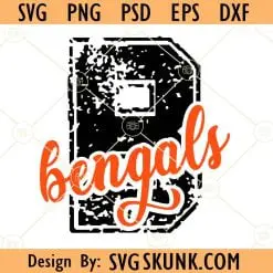 Cincinnati Bengals Football svg