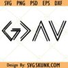 God is greater svg