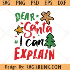 Dear Santa I can explain svg