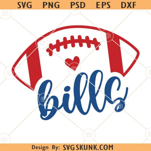 Bills Football SVG, Bills Football svg, Bills svg, Football logo svg