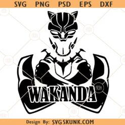 Black Panther Svg, Chadwick Boseman svg, The avengers svg, Black Panther svg