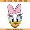 Daisy Duck SVG, Daisy Duck head svg, Daisy Duck head face clipart Daisy Duck head svg