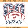 Go Patriots Leopard SVG, Patriots Mascot SVG, Patriots svg, School spirit svg