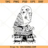 HP owl with wizard letter SVG, HP svg, HP lover svg, HP shirt svg, HP movie svg