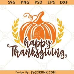 Happy Thanksgiving SVG, Happy Thanksgiving png, Fall svg, Pumpkin svg