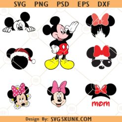 Mickey Mouse Svg Bundle, Mickey Mouse Svg, Mickey Svg, Mickey Head Png, Mickey Head Svg
