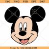 Mickey Mouse head svg, Mickey head svg, Disney Mickey Svg