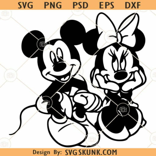 Mickey and Minnie mouse svg, Mickey mouse SVG, Minnie mouse svg, Disney svg, Disneyland svg