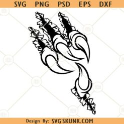 Monster Claws svg, Claw Marks svg, Scratches svg, Claw Scratches Svg