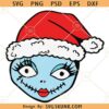 Sally Christmas layered SVG, Nightmare Christmas svg, Sally svg, Nightmare Before Christmas svg