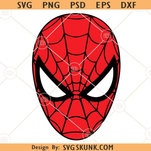 Spiderman Head Svg, piderman SVG, Spiderman Face clipart svg, Spiderman Clipart svg