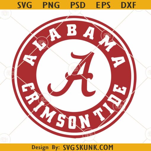 Alabama Crimson Tide Starbucks SVG, Alabama Crimson Tide Svg, NCAA Football Svg