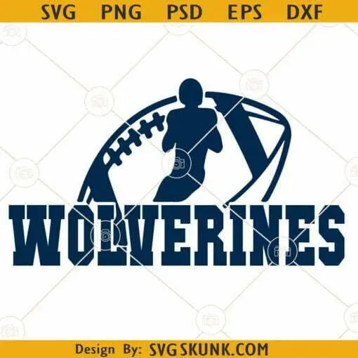 Michigan Wolverines SVG, Michigan Wolverines Football svg, Michigan Wolverines Cheer svg