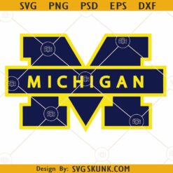 Michigan wolverines logo SVG, Michigan Wolverines SVG, Michigan Wolverines Football svg
