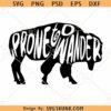 Prone to wander Buffalo SV, Bison Clipart svg, buffalo svg, hunting svg, Buffalo Vector svg