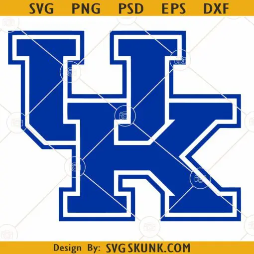 University of Kentucky SVG, Kentucky Wildcats Basketball Logo Svg, Wildcats Svg
