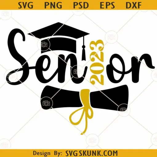Senior 2023 SVG