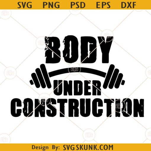 Body under construction svg