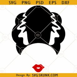 Bride of Frankenstein SVG, Bride Svg, Horror Monster Svg, Halloween Svg