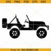 Jeep Silhouette SVG, Jeep Offroad Svg, 4x4 Offroad Clip art SVG