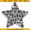 Super Mario Mosaic style SVG, Super Mario Star SVG, Star Mosaic Style SVG
