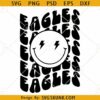 Eagles smiley face SVG, Philadelphia Eagles SVG, Eagles Football Team SVG