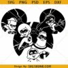 Incredibles Mickey ears SVG, Incredibles Mickey SVG, The Incredible Svg, Family Vacation Svg