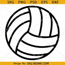 Volleyball SVG, Volleyball Clipart SVG, Volleyball Lover SVG, Volleyball Shirt SVG