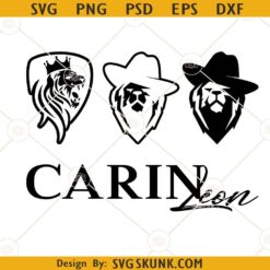Carin Leon SVG, Banda Mexican svg, music artist svg