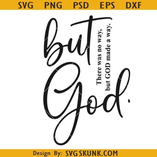 But God Svg