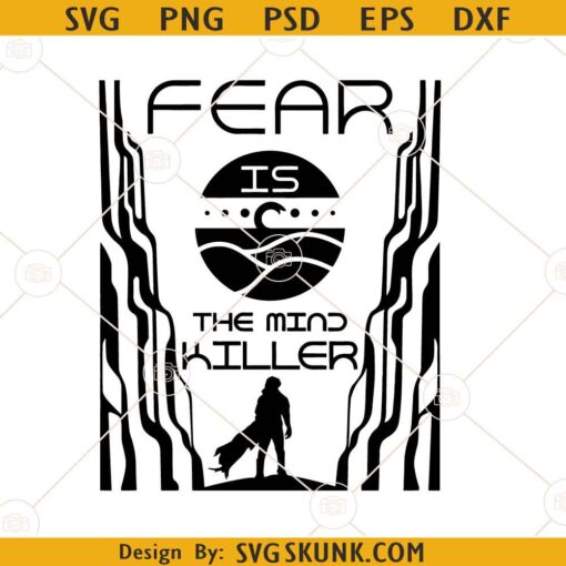 Fear is The Mind Killer Svg