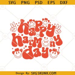 Happy Harmony day SVG