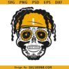 Justin Fields Skull SVG, Pittsburgh Steelers SVG, Justin Fields svg