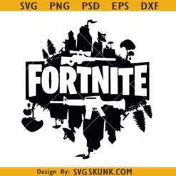 Fortnite SVG files for cricut, Fortnite Character SVG, Fortnite logo SVG