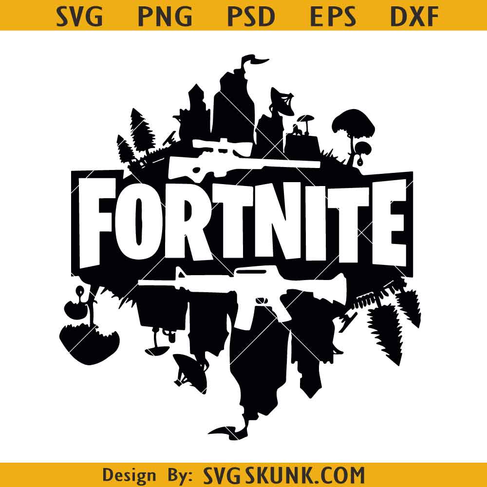 Fortnite Svg Files For Cricut, Fortnite Character Svg, Fortnite Logo Svg