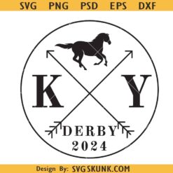 Kentucky Derby 2024 svg, Kentucky Derby 150th SVG, Kentucky Derby Day svg