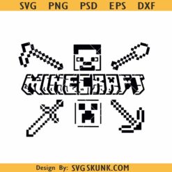Minecraft SVG file, Minecraft svg, Minecraft game svg, Minecraft Cricut