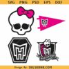 Monster High dolls SVG, Monster dolls SVG, Monster high svg, MH dolls svg