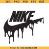 Nike logo drip SVG, Nike Drip Svg, Nike Dripping Svg, Dripping Nike Svg