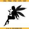 Weed fairy woman SVG, Weed Girl SVG, Weed Fairy SVG