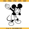 Dabbing Mickey Mouse SVG, Mickey Mouse dabbing SVG, Disney Mickey svg, Mickey vector SVG