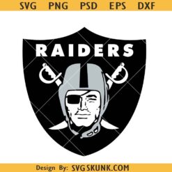 Las Vegas Raiders Logo SVG, LA Raiders svg, NFL team logo svg, Raider mascot svg