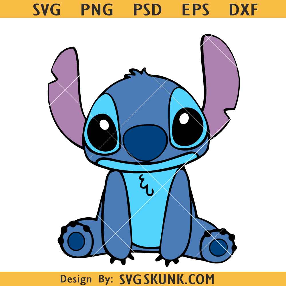 Layered Stitch SVG, Lilo and Stitch Svg, Stitch Clipart