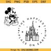 The Happiest place on earth Disney Castle svg, Magical Castle Svg, Magical Kingdom Svg