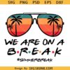 We are on summer break SVG, We Are on a Break Svg, Summer Break Svg, Teacher Friend font Svg