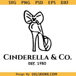 Cinderella & Co Est 1950 svg, Cinderella & Co SVG, Mouse SVG, Family Vacation Trip SVG